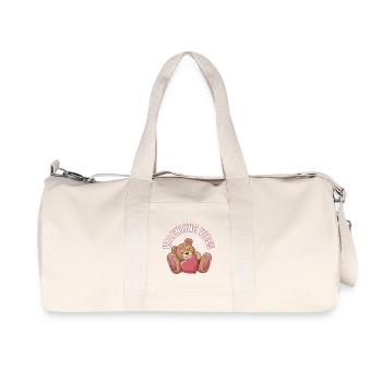 Ambiance de la Saint-Valentin pour les amoureux le jour de la Saint-Valentin - Sac de sport en toile recyclée Stanley/Stella - blanc naturel - Devant