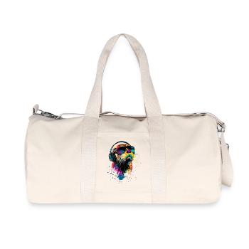 Otter Sea Otter Otter Marten Love Cute Otter - Recycled Canvas Sports Bag by Stanley/Stella - natural - Front