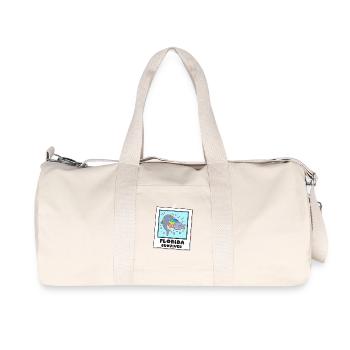 FloridaMore Survivor États-Unis drôle - Sac de sport en toile recyclée Stanley/Stella - blanc naturel - Devant