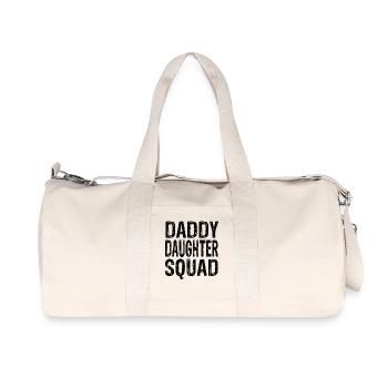 Daddy Daughter Squad - Recycelte Canvas-Sporttasche von Stanley/Stella - Naturweiß - Vorne