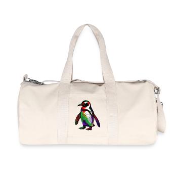 Pingouin - Sac de sport en toile recyclée Stanley/Stella - blanc naturel - Devant