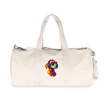 Rhodesian Ridgeback Hunting Dog Dogs Pride Ridgeback - Recycled Canvas Sports Bag by Stanley/Stella - natural - Front