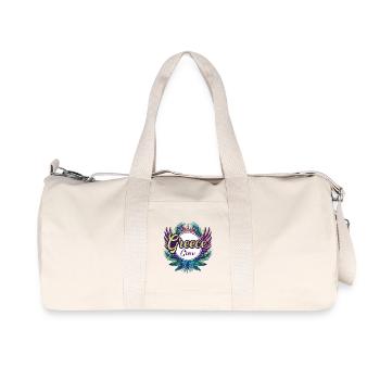 Vacances Équipage Grèce - Sac de sport en toile recyclée Stanley/Stella - blanc naturel - Devant