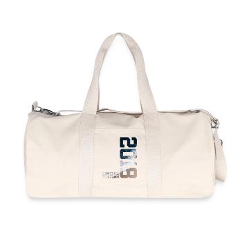 8TH BIRTHDAY LIMITED EDITION 2018 - Recycled Canvas Sports Bag by Stanley/Stella - natural - Front