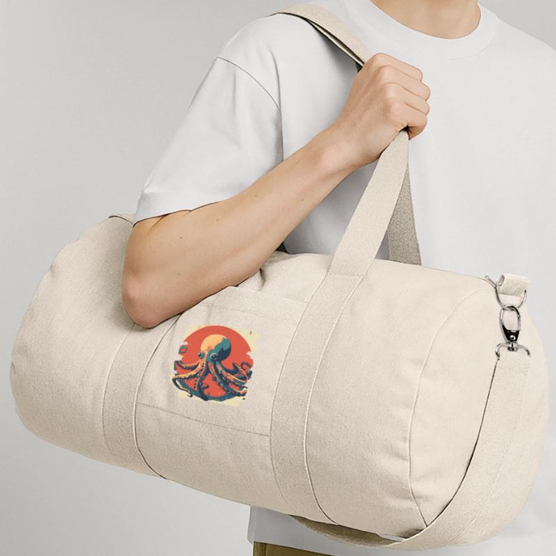 Octopus Octopus Recycled Canvas Sports Bag by Stanley/Stella