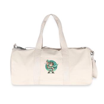 Cream Hero Retro Superboy - Recycled Canvas Sports Bag by Stanley/Stella - natural - Front