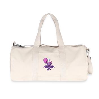 Bat Birthday Baby - Recycled Canvas Sports Bag by Stanley/Stella - natural - Front