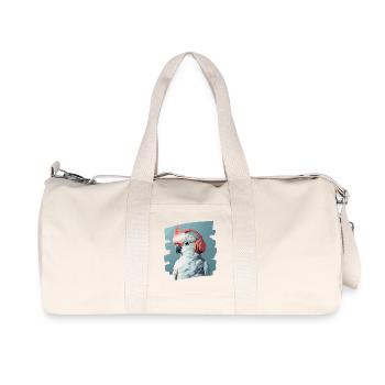 Cockatoo - Recycled Canvas Sports Bag by Stanley/Stella - natural - Front
