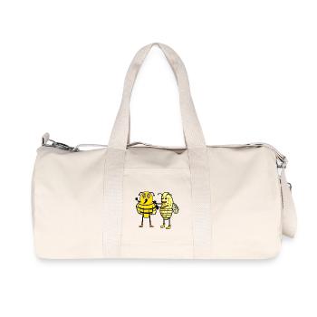 Insect Insects Children Child Bee Bees - Recycled Canvas Sports Bag by Stanley/Stella - natural - Front