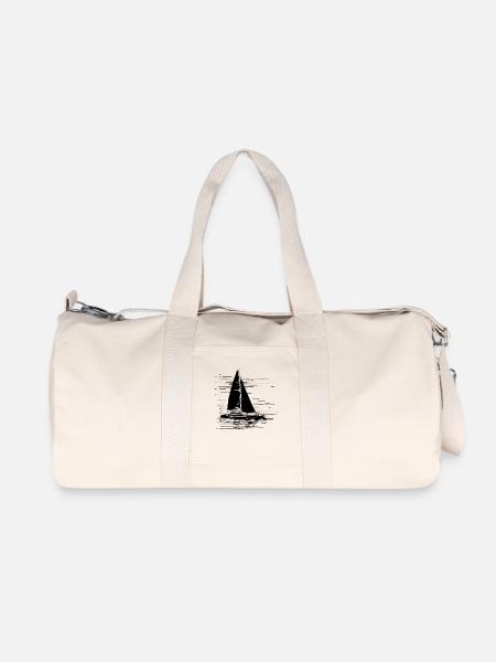 Sail - Recycled Canvas Sports Bag by Stanley/Stella - natural