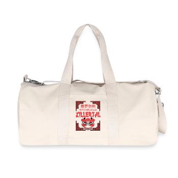 Zillertal avec un drôle de dicton signe chinois - Sac de sport en toile recyclée Stanley/Stella - blanc naturel - Devant