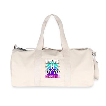 11 geburtstag - Recycelte Canvas-Sporttasche von Stanley/Stella - Naturweiß - Vorne