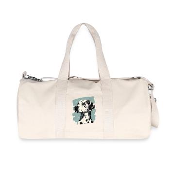 dalmatien - Sac de sport en toile recyclée Stanley/Stella - blanc naturel - Devant