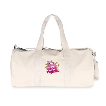 Queef Queen Queefed Humour adulte Queefing - Sac de sport en toile recyclée Stanley/Stella - blanc naturel - Devant