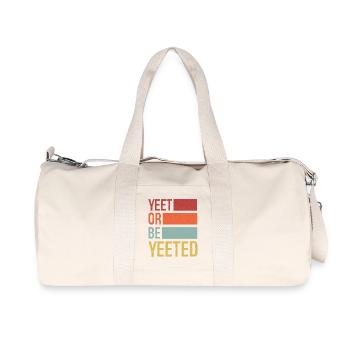 yeet or be yeeted - Recycled Canvas Sports Bag by Stanley/Stella - natural - Front