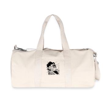 Train - Recycled Canvas Sports Bag by Stanley/Stella - natural - Front