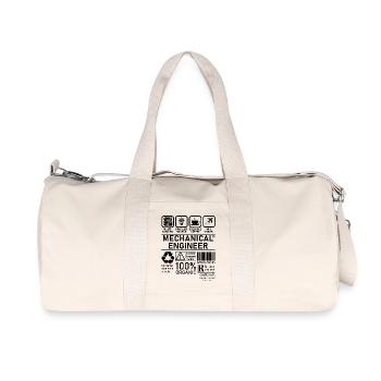 Ingénieur mécanique multitâche résolution de problèmes - Sac de sport en toile recyclée Stanley/Stella - blanc naturel - Devant