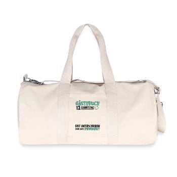 Livre d’or 12 Signe d’anniversaire pour enfants - Sac de sport en toile recyclée Stanley/Stella - blanc naturel - Devant