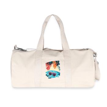 Summer & Summer Glasses - Recycled Canvas Sports Bag by Stanley/Stella - natural - Front