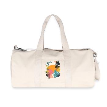 Summer - Recycled Canvas Sports Bag by Stanley/Stella - natural - Front