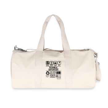 Technical Supervisor multi tasking problem solving - Recycled Canvas Sports Bag by Stanley/Stella - natural - Front