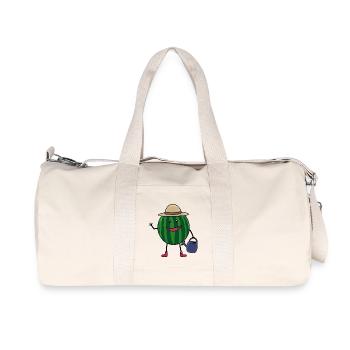 Melon Gardener Farmer Hobby Gardener - Recycled Canvas Sports Bag by Stanley/Stella - natural - Front