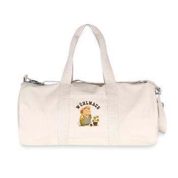 Vole Hobby Gardener Gardener Garden Gift - Recycled Canvas Sports Bag by Stanley/Stella - natural - Front