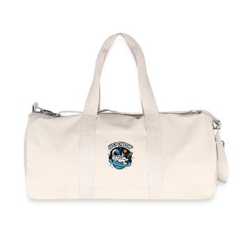 Juste se détendre - Sac de sport en toile recyclée Stanley/Stella - blanc naturel - Devant