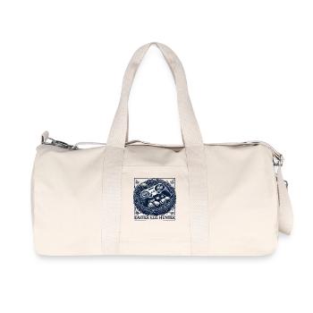 Jeux de Pâques Chasse aux œufs Jeu vidéo rétro - Sac de sport en toile recyclée Stanley/Stella - blanc naturel - Devant