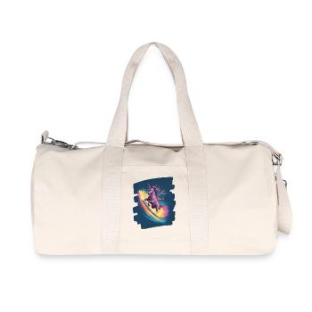 Unicorn - Recycled Canvas Sports Bag by Stanley/Stella - natural - Front