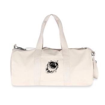 Basketball Ball - Recycled Canvas Sports Bag by Stanley/Stella - natural - Front