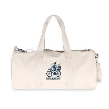 Easter Hopline Express Retro Aesthetic - Recycled Canvas Sports Bag by Stanley/Stella - natural - Front