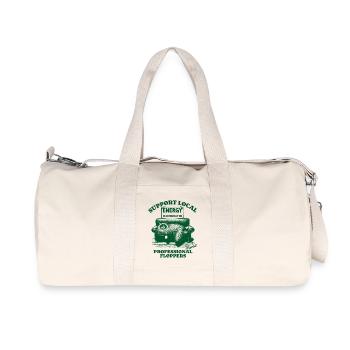 Katze Support Local Ragdoll - Recycelte Canvas-Sporttasche von Stanley/Stella - Naturweiß - Vorne