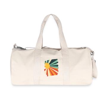 Summer Sun - Recycled Canvas Sports Bag by Stanley/Stella - natural - Front