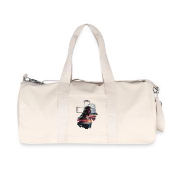 Jésus, le Lion de Judée - Lion de Juda - Sac de sport en toile recyclée Stanley/Stella - blanc naturel - Devant