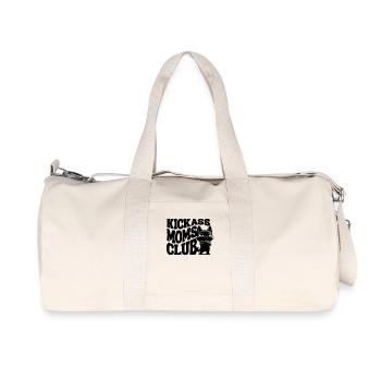 Kickass Moms Club - Cool Cat Loki pour la fête des mères - Sac de sport en toile recyclée Stanley/Stella - blanc naturel - Devant