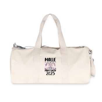Malle Party Crew 2025 (Garantie du prix le plus bas) - Sac de sport en toile recyclée Stanley/Stella - blanc naturel - Devant