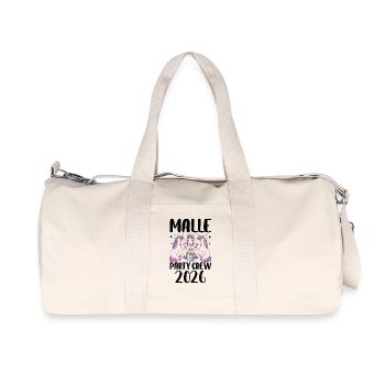 Malle Party Crew 2026 (Garantie du prix le plus bas) - Sac de sport en toile recyclée Stanley/Stella - blanc naturel - Devant