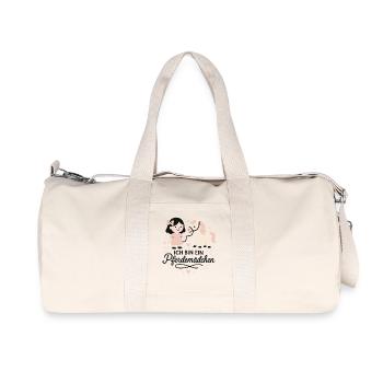 Je suis une fille de cheval Motif de cheval - Sac de sport en toile recyclée Stanley/Stella - blanc naturel - Devant