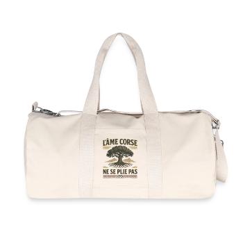 L’Âme Corse Ne Se Plie Pas - Sac de sport en toile recyclée Stanley/Stella - blanc naturel - Devant