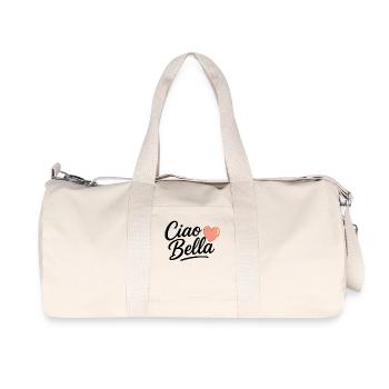Ciao Bella - Recycled Canvas Sports Bag by Stanley/Stella - natural - Front