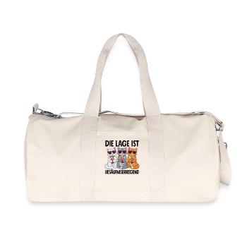 La situation est l’ivresse - Sac de sport en toile recyclée Stanley/Stella - blanc naturel - Devant
