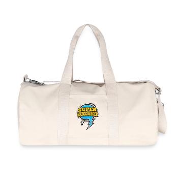 Super Erzgebirger - Recycelte Canvas-Sporttasche von Stanley/Stella - Naturweiß - Vorne
