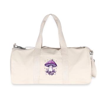 Magie des champignons - Champignon mystique - Sac de sport en toile recyclée Stanley/Stella - blanc naturel - Devant