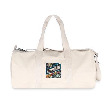 ASTRONAUT ADVENTURE - Recycled Canvas Sports Bag by Stanley/Stella - natural - Front