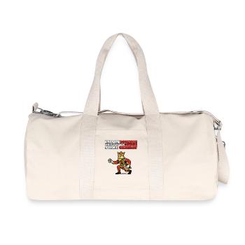 Un Bon Bouliste vous laissera... - Humour Pétanque - Sac de sport en toile recyclée Stanley/Stella - blanc naturel - Devant
