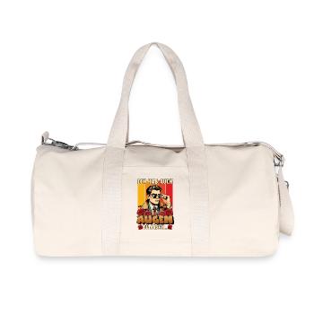 Mallorca Party ALSO HAVE EYES YOU ASS Funny - Recycled Canvas Sports Bag by Stanley/Stella - natural - Front
