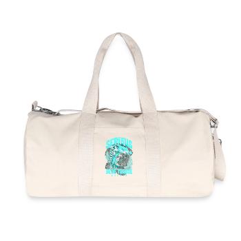Serious About Blue Tongue Skinks Reptile Keeper - Recycled Canvas Sports Bag by Stanley/Stella - natural - Front