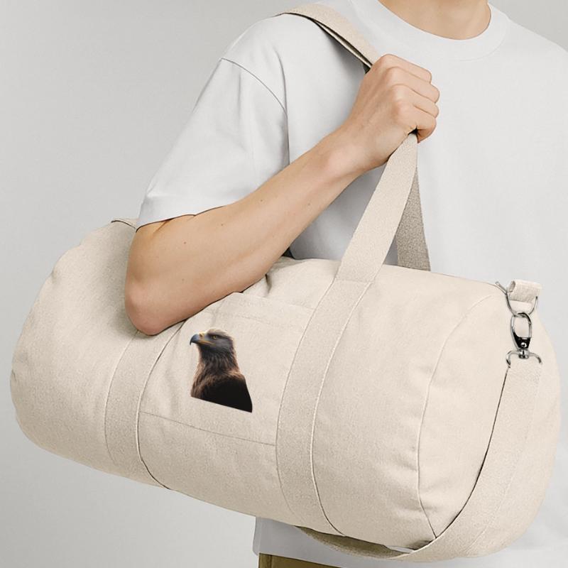 Eagle Bald Eagle Golden Eagle White-tailed Eagle Recycled Canvas Sports Bag by Stanley/Stella