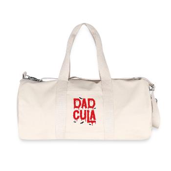dadcula - Recycelte Canvas-Sporttasche von Stanley/Stella - Naturweiß - Vorne